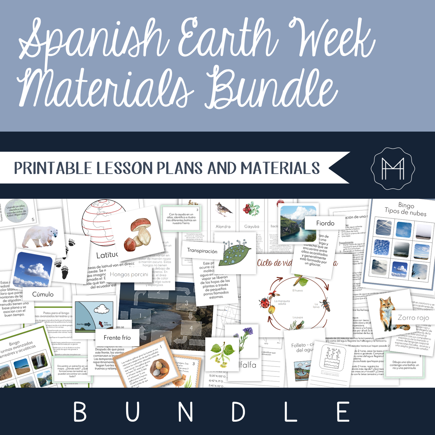 Español - Spanish Earth Week Bundle